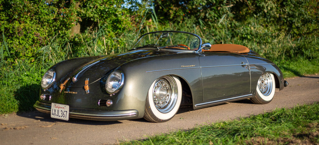 statt kleiner broetchen lieber luftgekuehltes mit luftfahrwerk die porsche 356 vintage speedster replika von torten tim 9692 (1)